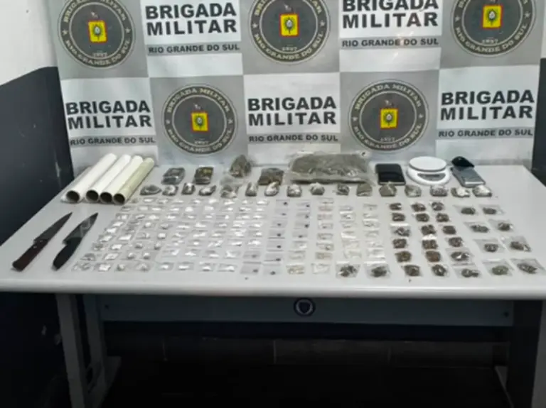 Homem é preso por tráfico de drogas em Caxias do Sul - Studio TV