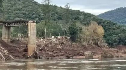 Homem morre após se afogar no Rio Taquari entre Santa Tereza e São Valentim do Sul - Studio TV