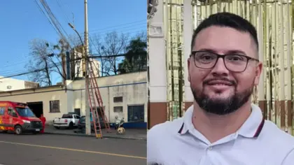 Homem morre em acidente de trabalho no centro de Marau - Studio TV