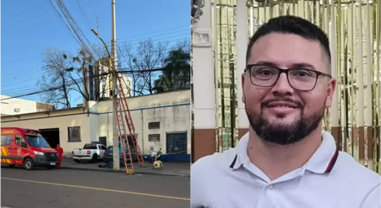 Homem morre em acidente de trabalho no centro de Marau - Studio TV