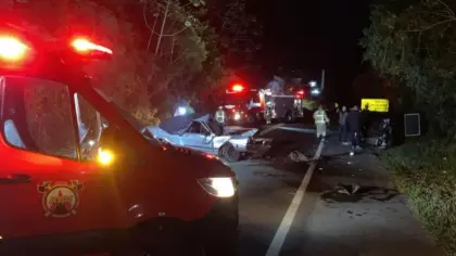 Homem morre em colisão frontal na RS-115 em Três Coroas - Studio TV