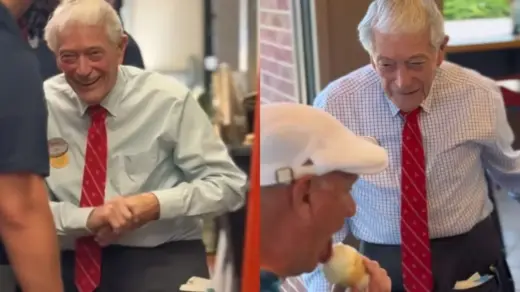 Idoso de 92 anos trabalha em restaurante e diz que não pretende parar - Studio TV