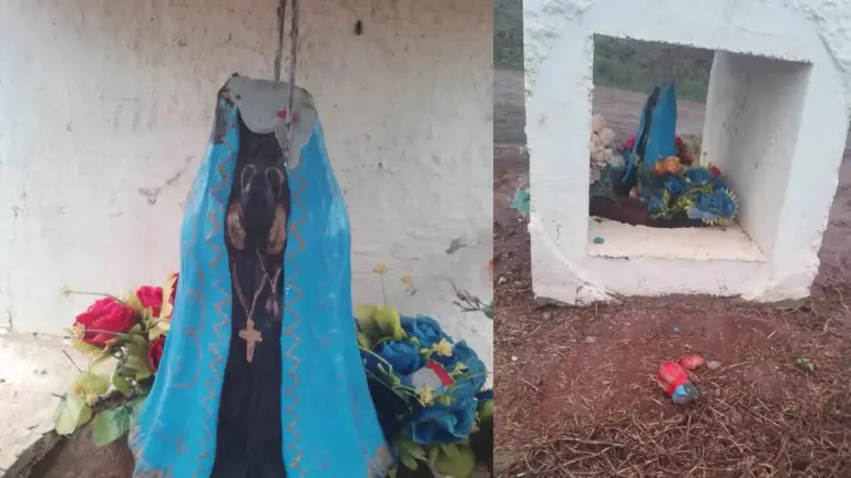 Imagem de Nossa Senhora Aparecida é vandalizada pela terceira vez no interior do RS - Studio TV