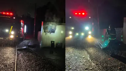 Incêndio em quadro de energia mobiliza bombeiros no bairro São Roque, em Bento Gonçalves - Studio TV