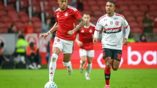 Internacional empata em 1 a 1 com o Flamengo no Beira-Rio - Studio TV