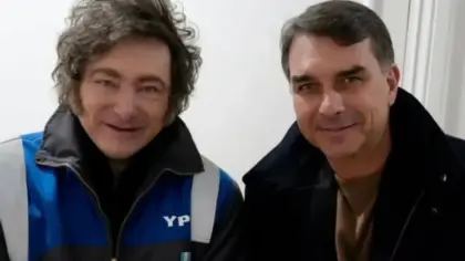 Javier Milei anuncia vinda ao Brasil para apoiar candidatura de Flávio Bolsonaro - Studio TV