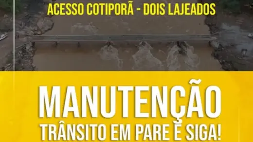 Manutenção na ponte sobre o Rio Carreiro terá trânsito em pare e siga entre Cotiporã e Dois Lajeados - Studio TV