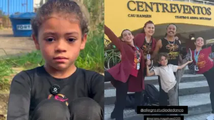 Menino de 6 anos que sofria bullying por fazer balé recebe convite do Bolshoi - Studio TV
