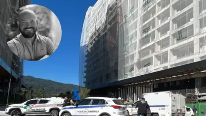 Mestre de obras morre após queda em prédio em construção em SC - Studio TV