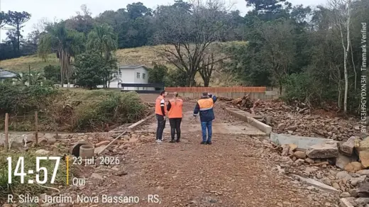 Nova Bassano avalia decretar situação de emergência após prejuízos causados pelas chuvas - Studio TV