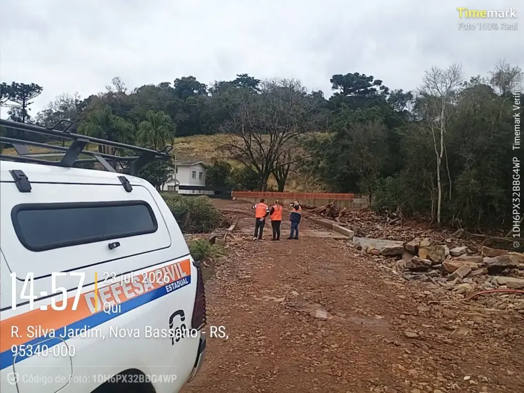 Nova Bassano avalia decretar situação de emergência após prejuízos causados pelas chuvas - Studio TV