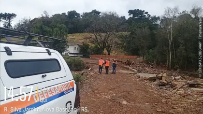 Nova Bassano avalia decretar situação de emergência após prejuízos causados pelas chuvas - Studio TV