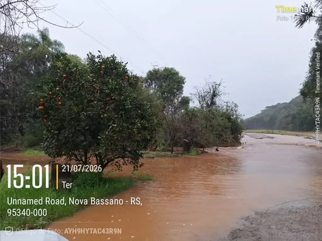 Nova Bassano decreta situação de emergência após fortes chuvas causarem prejuízos - Studio TV