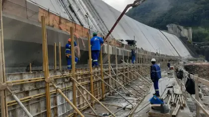 Obras na barragem da UHE Castro Alves ultrapassam 80% de execução e reforçam segurança da estrutura - Studio TV