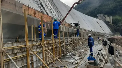 Obras na barragem da UHE Castro Alves ultrapassam 80% de execução e reforçam segurança da estrutura - Studio TV