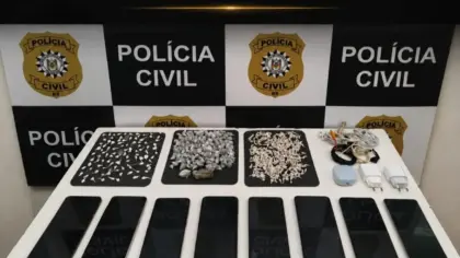 Operação contra o tráfico prende dois suspeitos e apreende drogas em presídio de Nova Prata - Studio TV