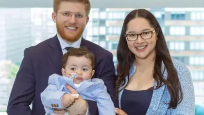 Pai doa parte do fígado e salva filho com doença genética rara - Studio TV