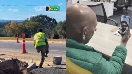 Pedreiro que viralizou trabalhando em obra deve receber prótese de R$ 80 mil - Studio TV