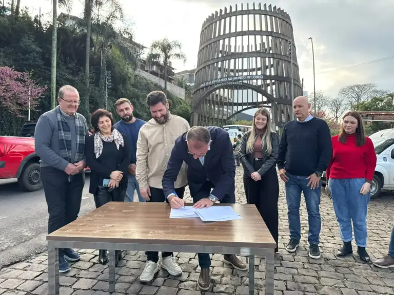 Pipa Pórtico de Bento Gonçalves receberá revitalização e nova iluminação - Studio TV
