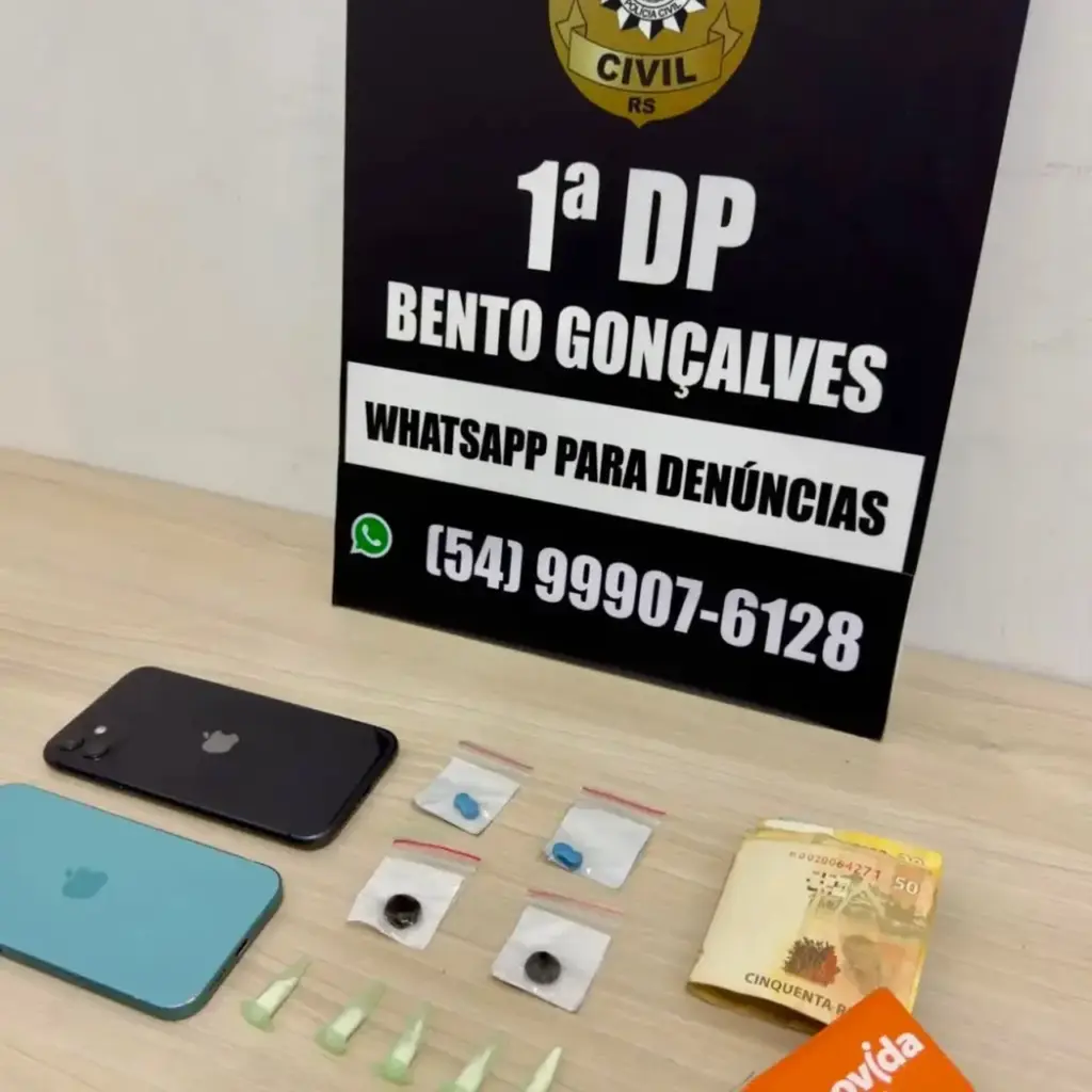 Polícia Civil prende casal em esquema de tele-entrega de drogas na Serra - Studio TV