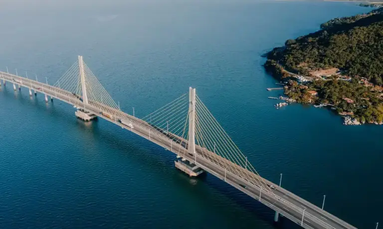 Ponte Anita Garibaldi é fechada para reparo emergencial em Laguna - Studio TV