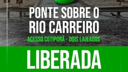 Ponte do Rio Carreiro, em Cotiporã, é parcialmente liberada para veículos de até 10 toneladas - Studio TV