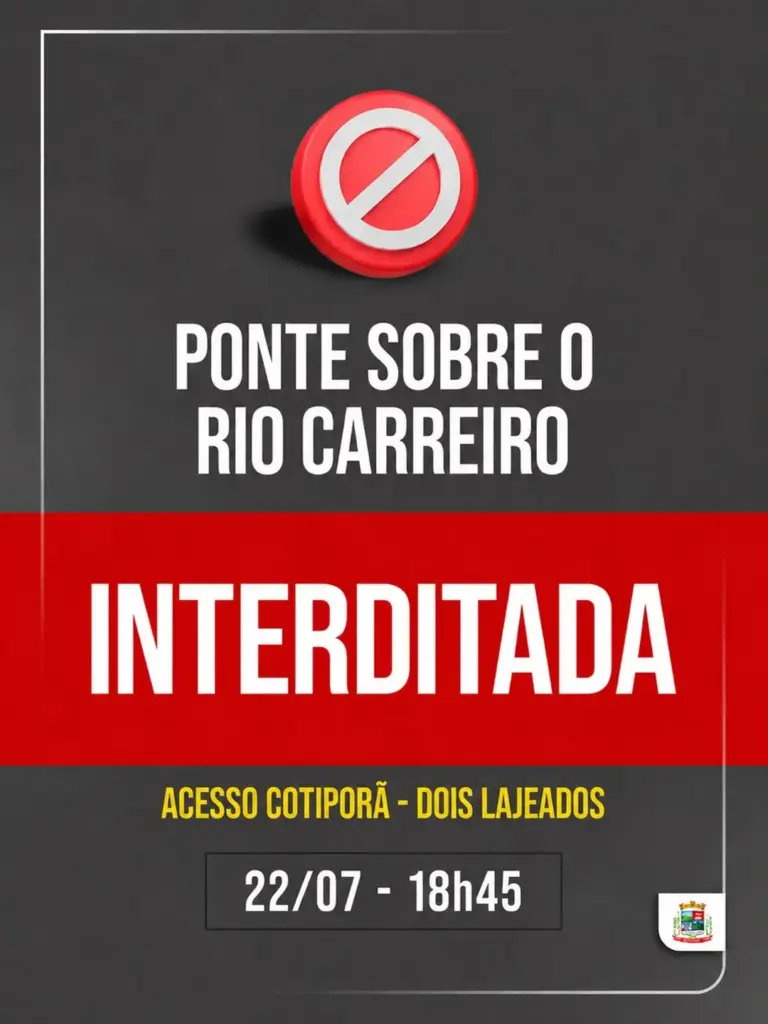 Ponte entre Dois Lajeados e Cotiporã segue interditada até conclusão de avaliação técnica - Studio TV