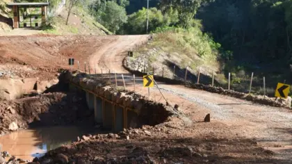 Ponte na Linha Barros Cassal será interditada para reconstrução em Veranópolis - Studio TV