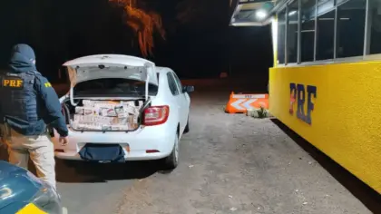 PRF prende homem com 5.970 maços de cigarros contrabandeados no RS - Studio TV