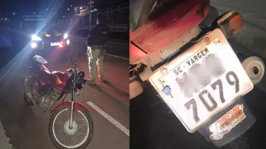 PRF prende homem com motocicleta adulterada no RS - Studio TV