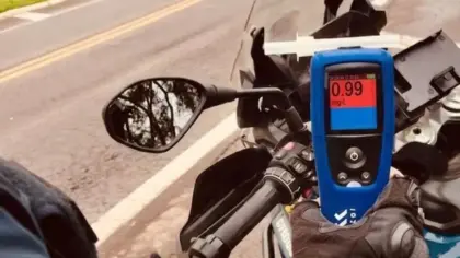 PRF prende motorista por embriaguez ao volante na BR-470, em Garibaldi - Studio TV