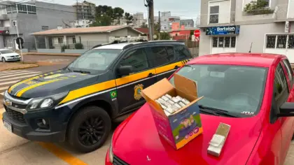 PRF prende trio e apreende quase 15 kg de maconha em Vacaria - Studio TV