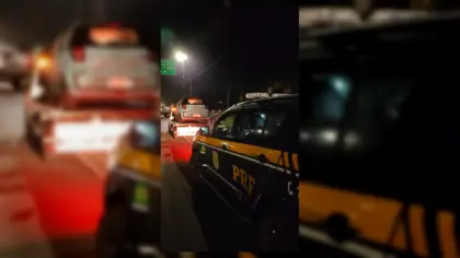 PRF recupera na BR-101 carro roubado durante assalto em Porto Alegre - Studio TV