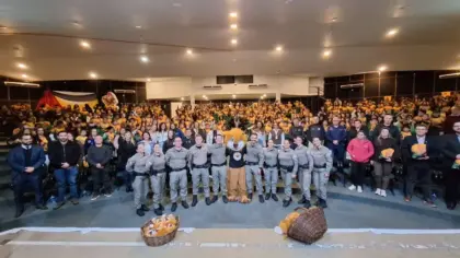 PROERD forma cerca de 300 alunos da rede estadual em Vacaria - Studio TV