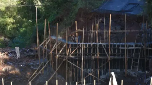 Reconstrução de pontes avança no acesso à Usina Velha, em Veranópolis - Studio TV