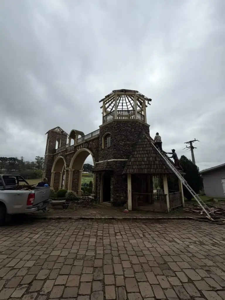 Revitalização do pórtico de Fagundes Varela entra em fase de obras - Studio TV
