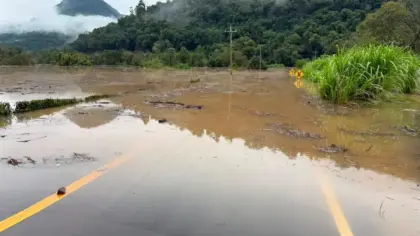 Rio das Antas ultrapassa cota de inundação e famílias são retiradas preventivamente em Bento Gonçalves - Studio TV