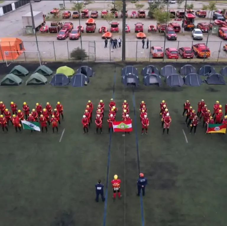 Simulado integrado reúne bombeiros de três estados do Sul em Blumenau - Studio TV
