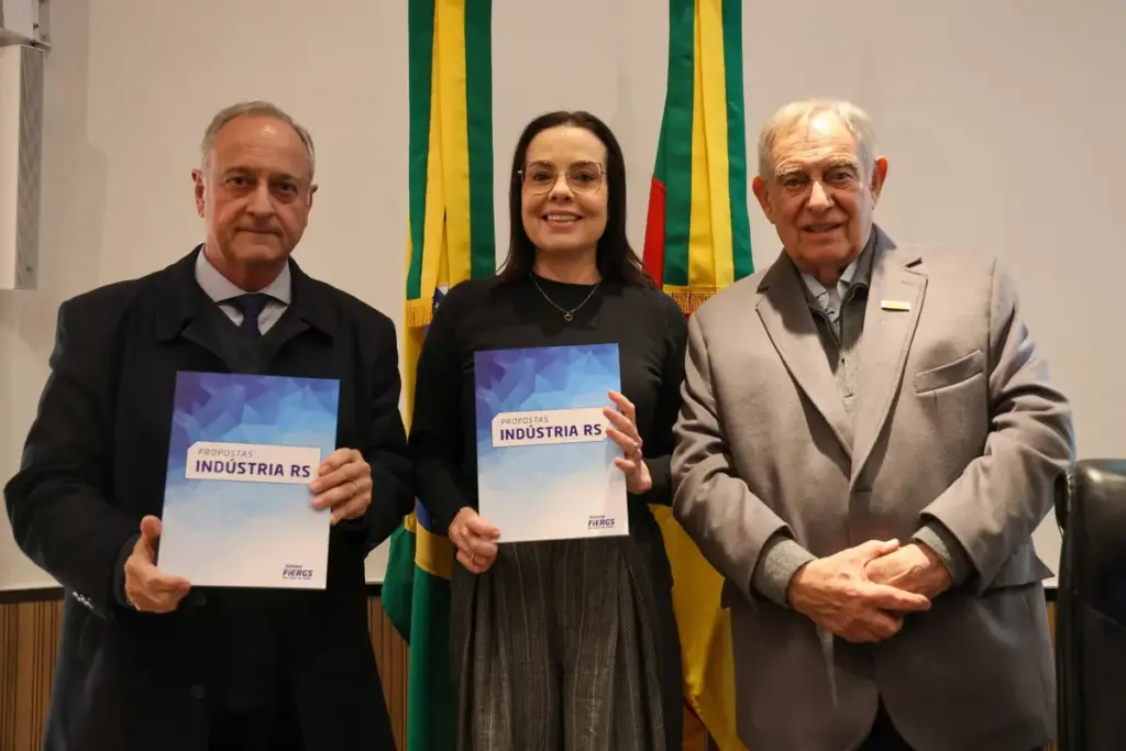 Sistema FIERGS entrega propostas da indústria a pré-candidatos ao governo do RS - Studio TV