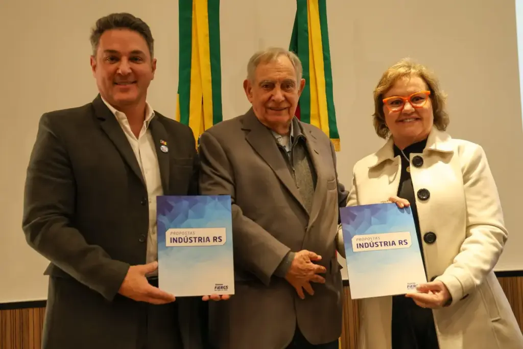 Sistema FIERGS entrega propostas da indústria a pré-candidatos ao governo do RS - Studio TV