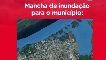 Defesa Civil emite alerta de risco muito alto de inundação para São Borja - Studio TV