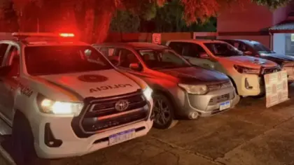 Brigada Militar recupera três caminhonetes furtadas avaliadas em R$ 1 milhão em Cruz Alta - Studio TV