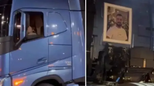 Mãe leva caixão do filho em caminhão até velório no RS após acidente em SP - Studio TV