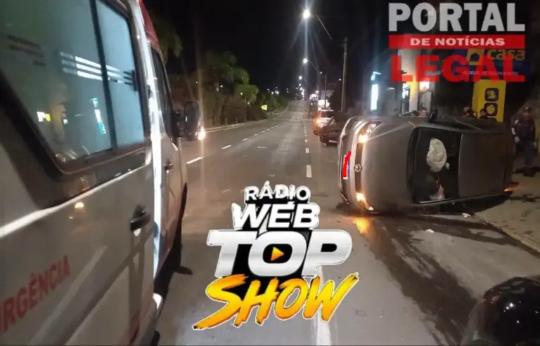 Colisão seguida de capotamento deixa casal ferido em Caxias do Sul - Studio TV