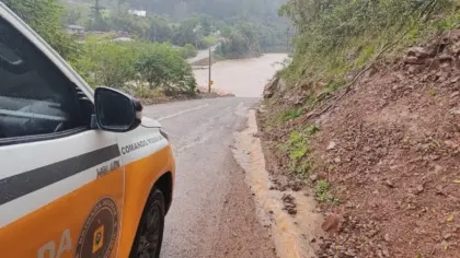Chuva na Serra eleva risco de cheias nos vales, alerta Metsul - Studio TV