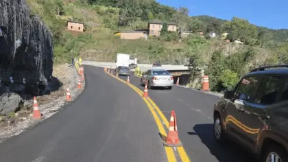 DNIT libera tráfego 24 horas na BR-470 entre Bento Gonçalves e Veranópolis - Studio TV