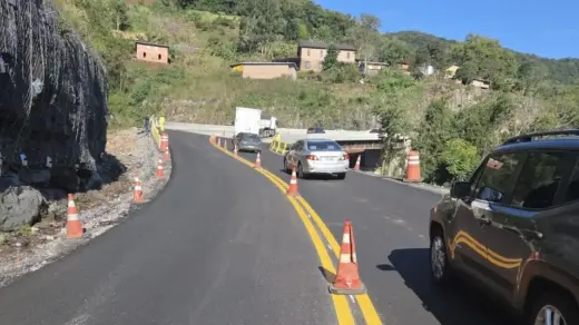 DNIT libera tráfego 24 horas na BR-470 entre Bento Gonçalves e Veranópolis - Studio TV