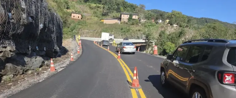 DNIT libera tráfego 24 horas na BR-470 entre Bento Gonçalves e Veranópolis - Studio TV