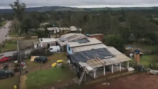 Temporais deixam 456 pessoas fora de casa e causam estragos em seis cidades do RS - Studio TV