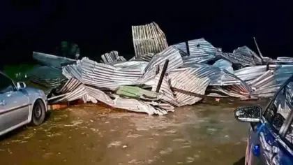 Temporal causa estragos em 200 residências e deixa famílias fora de casa em Não-Me-Toque - Studio TV
